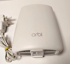 Netgear Orbi RBS50 Satellite – AC3000 Tri-Band Mesh WiFi Extender  (Single Unit) - Picture 1 of 8
