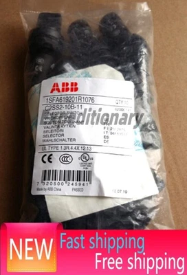 10PCS/New ABB C2SS2-10B-11 Selector Switch US Free TAX - Image 1 of 4