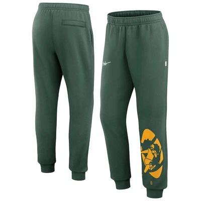 Nike NFL Green Bay Packers 50s Classic Club Fleece Green Sweatpants Men’s Size M - Image 1 of 3
