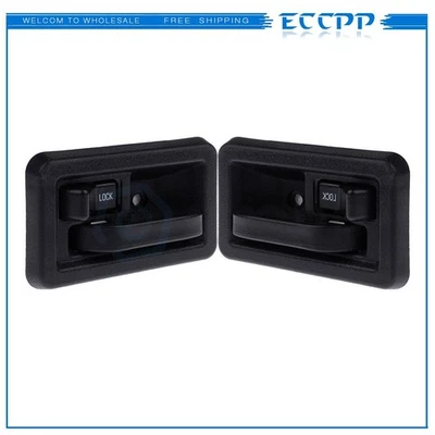 Juego de pares de manijas interiores izquierda y derecha para Jeep Wrangler 1991-2004 Foto 1 de 4