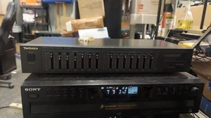 Technics SH-8017 7-Band Stereo Graphic Equalizer - 1988 Japan - getestet & funktionsfähig - Bild 1 von 9