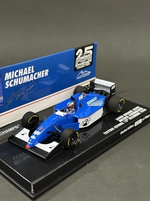 Minichamps Michael Schumacher 1:43 Scale Ligier JS39B Estoril Test December 1994 - Image 1 of 4