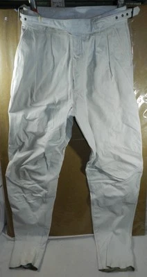 Pantalones de cuero blancos talla grande para hombre de Pelle Studio Foto 1 de 4