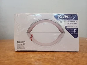SUNUV UV Nail Lamp Sun 9C 2 in 1 Led/UV Lamp New Sealed Box Pink - Picture 1 of 6