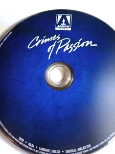 CRIMES OF PASSION DVD DISC ONLY USED TESTED FREESHIP NOTRACKING - Foto 1 di 1