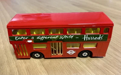 matchbox superkings the londoner K-15 1972 double decker london bus superfast - Immagine 1 di 4