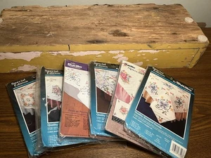 Juego de 6 bloques de edredón vintage BUCILLA EDICIÓN ESPECIAL SELLADOS, A TU ELECCIÓN - Imagen 1 de 22