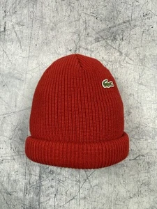 Vintage 90er Lacoste Beanie Wollmütze - Bild 1 von 10
