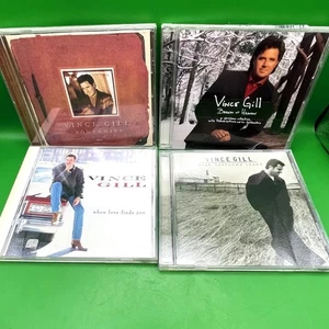 Lot 4 Vince Gill CD Album Country Music Christmas Classics 1990s 90s MCA Records - Imagen 1 de 17