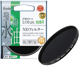 KENKO ND Filter PRO1D Lotus ND64 43mm Water repellent / oil -repellent coating - Picture 1 of 5