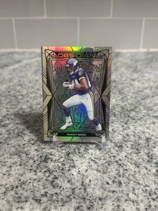 Randy Moss 2024 Panini Obsidian Football #130 Vikings HOF #'d /75 - Bild 1 von 2