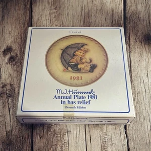 1981 Goebel M.J. Hummel 11th Annual Collectible Plate - Bild 1 von 9