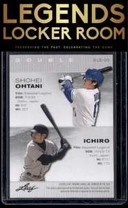 2023 Leaf #ELE-03 Shohei Ohtani / Ichiro Exclusive Legends Edition - Bild 1 von 2