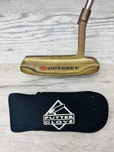 LH Odyssey Dual Force 660 putter bronzo albero acciaio astronomico 36" impugnatura pelle di agnello - Foto 1 di 8