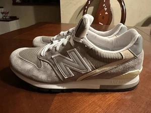 New Balance 996 Made in USA ‘Grey Sliver’ U996GR Size 10.5 - Picture 1 of 9