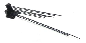 12-Rod Grandfather Clock Triple CHIME ROD BAR Set 26" V-Shaped Jauch etc - Picture 1 of 4