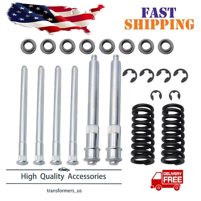 Juego de kit de bisagra y buje de puerta delantera premium de 22 piezas apto para camioneta Chevy GMC Foto 1 de 4