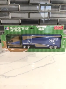 2012 MLB Kansas City royals TRASPORTO CAMION VETTORE AUTO SCALA 1:64 MOTORE MAX - Foto 1 di 5