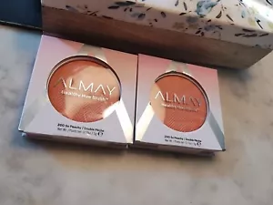 2 ~ Almay Healthy Hue Blush 200 So Peachy 0.17 oz. Each sealed - Picture 1 of 1