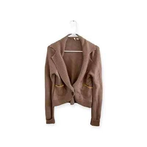 Women’s brown Anthropologie Moth cardigan, size medium - Picture 1 of 3