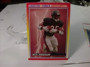 1990 Score Football #326 - Neal Anderson GF - Chicago Bears 90-362 - Picture 1 of 2