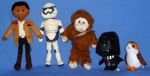 Star Wars Toydarian Finn-Stormtrooper-MLB Monkey Chewbacca-Darth Vader-Porg-LOT - Picture 1 of 17