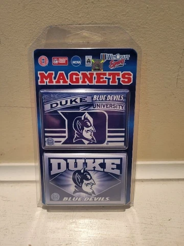 DUKE University BLUE DEVILS Magnets - Pack of Two (2) Cover