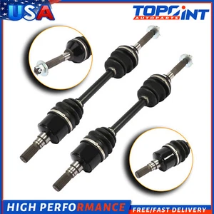2Pc For 04-11 Kubota RTV900R Recreational 4X4 Front Left Right CV Joint Axles - Picture 1 of 6