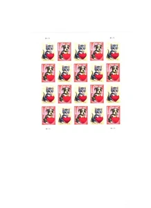 Scott #5745-5746, Love 2023, Kitten and Puppy-pane of 20 Forever Stamps-2023-MNH - Picture 1 of 1