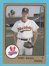 1988 Minor League Card # 55 Randy Rockus -- Phoenix Firebirds -- Box 181
