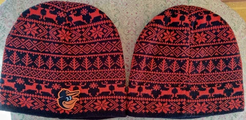 Baltimore Orioles Ugly Christmas Sweater Winter Hat Beanie Cover