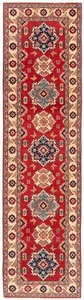 Kazak Handgeknüpfter Orientteppich 297x79 cm-Fine,Nomadic,Carpet,Rug,Läufer,Rot - Bild 1 von 15