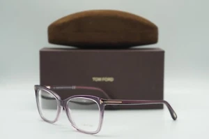 NEW TOM FORD TF 5514 083 VIOLET AUTHENTIC EYEGLASSES FRAMES 54-15 - Picture 1 of 5