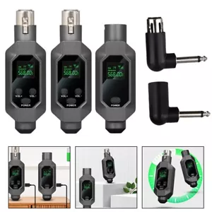 Kabelloser XLR-Transmitter für dynamisches Mikrofon mit Akku - Bild 1 von 31
