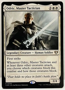 MTG Odric, Master Tactician - #46-Commander Masters-Regular-LP - Picture 1 of 2