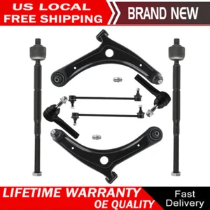 Front Lower Control Arms Tie Rods Kit For Jeep Compass Patriot Dodge Caliber - Picture 1 of 8