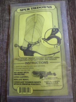 Spur Tiedowns Colorado Saddlery Co. Nuevo, sin usar Foto 1 de 2