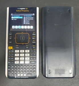 TI Nspire CX Calculator, + Battery & Cable, Texas Instruments, School Version. - Picture 1 of 6