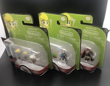 JAKKS World of Nintendo Micro Land Zelda Figure Series 1-4 3PACK!!! (9 Figures)