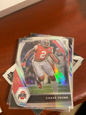 2021 Panini Prizm Draft Chase Young Rookie Silver SP #112 Commanders, Ohio State