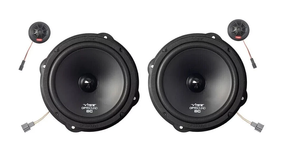VIBE 8" Inch AUDI A3 / Q3 / Q5 Car Stereo Speaker Upgrade Fitting Kit - Image 1 of 1