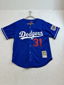 Mitchell & Ness Los Angeles Dodgers Piazza Cooperstown Collection Jersey Size 44 - Picture 1 of 9