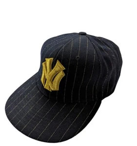 New York Yankees Colección Cooperstown Aguja Americana Gorra Puntada RARA Talla 7.5 - Imagen 1 de 12