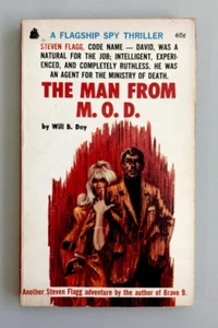 TV tie-in pb U.N.C.L.E. spoof THE MAN FROM M.O.D. (Flagship 1st, 1968) MOD - Picture 1 of 4