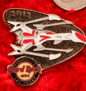 Hard Rock Cafe Pin Las Vegas PROTOTYP Pinsanity 8 x-Wing Star War Fighter - Bild 1 von 3