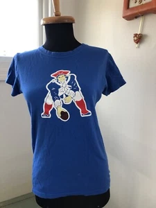 Majestic New England Patriots Shirt Legacy T-shirt Top Slim Fit XS Small Women's - Picture 1 of 13