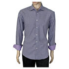 Bugatchi Uomo Size 161/2 33-34 Actual Men's Shirt Regular F L/Sleeve 100% Cotton