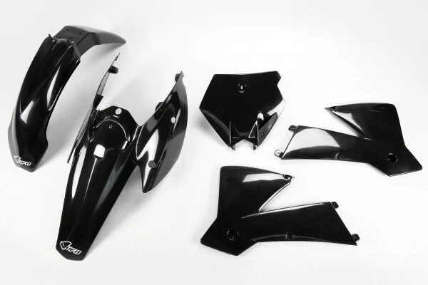 Kit De Plastiques Carénages KTM SX 125 - 250 - 450 2004 Ufo Plast Noir - Photo 1/1