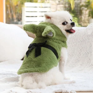 Cálido Grueso Perro Clotes Ropa de Invierno Sudaderas con Capucha Abrigo Chaqueta para Mascotas Pequeñas Gato - Imagen 1 de 14