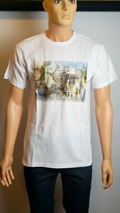White Men`s/Women`s T-shirt New Printed 100% Cotton Colourful Decorated